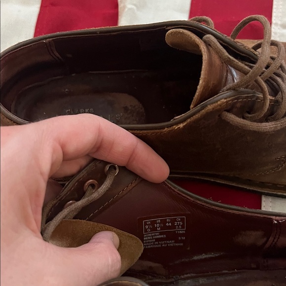 Clarks Leather Shoes - Picture 7 of 9
